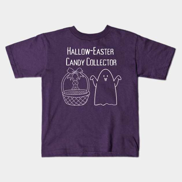 Halloween Easter Candy Collector Kids T-Shirt by TheMavenMedium